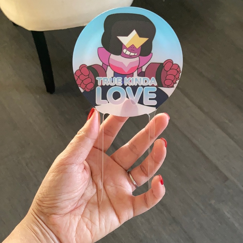 Steven Universe Garnet True Kind Of Love Cake Topper
